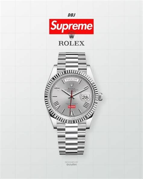 【リーク】Supreme × Rolex collection 抽選/定価/販売店舗まとめ.